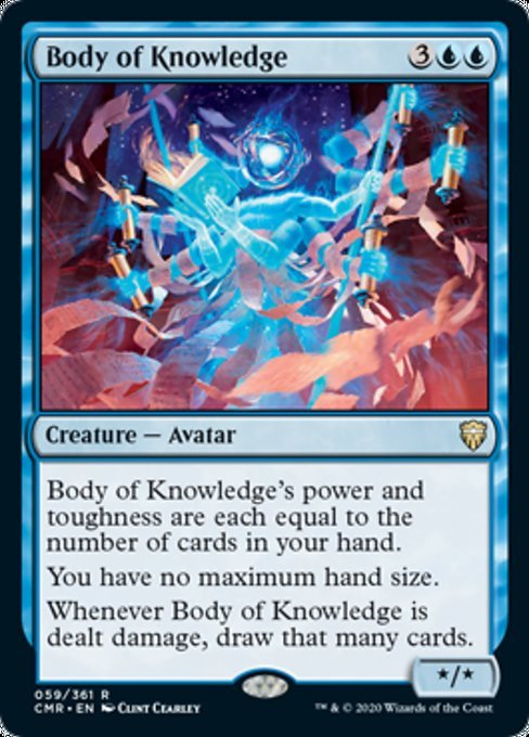 Body of Knowledge (Commander Legends) Near Mint - Nick Nack's Full Frontal Attack