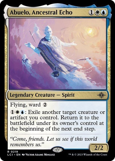 Abuelo, Ancestral Echo (The Lost Caverns of Ixalan) Near Mint Foil - Nick Nack's Full Frontal Attack