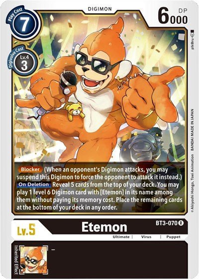 Etemon (Release Special Booster) Near Mint - Nick Nack's Full Frontal Attack