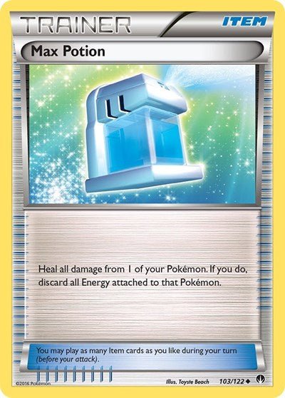 Max Potion (XY - BREAKpoint) Medium Play - Nick Nack's Full Frontal Attack
