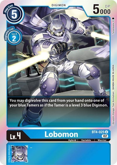 Lobomon (Resurgence Booster Reprint) (Resurgence Booster) Near Mint Foil - Nick Nack's Full Frontal Attack