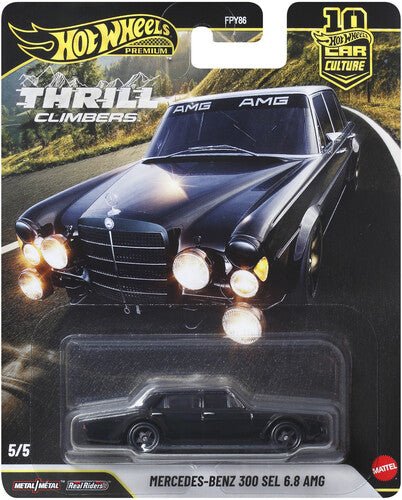Hot Wheels Thrill Climbers - Mercedes - Benz 300 SEL 6.8 AMG - Nick Nack's Full Frontal Attack