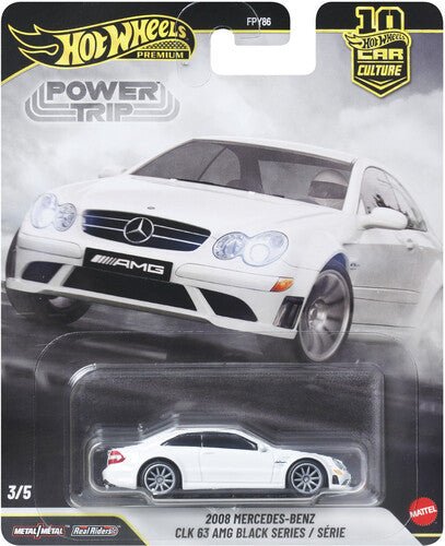Hot Wheels Power Trip - 2008 Mercedes - Benz CLK 63 Black Series - Nick Nack's Full Frontal Attack