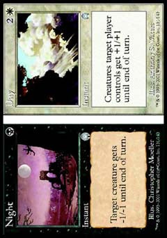Night/Day (Day) (Apocalypse) Light Play Foil