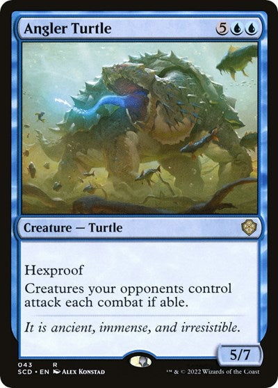 Angler Turtle (Commander 2022 Starter Decks) Near Mint - Nick Nack's Full Frontal Attack