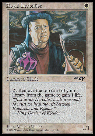 Royal Herbalist (Man) (Alliances) Light Play - Nick Nack's Full Frontal Attack