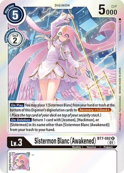 Sistermon Blanc (Awakened) (The Next Adventure) Near Mint Foil