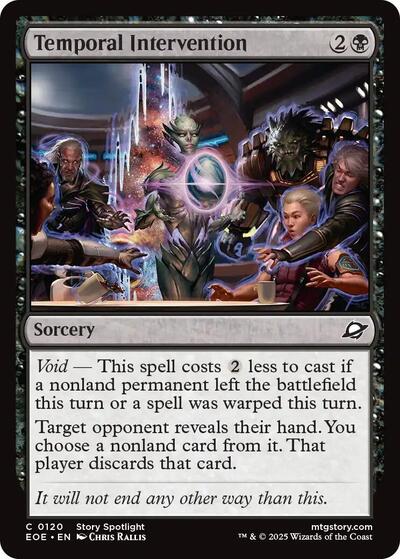 Temporal Intervention (Edge of Eternities) Near Mint - Nick Nack's Full Frontal Attack