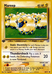 Mareep (Neo Genesis) Light Play 1st Edition