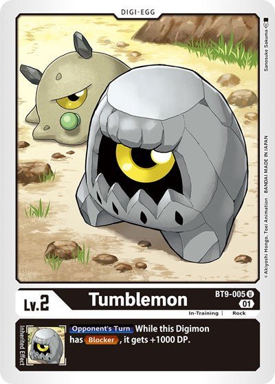 Tumblemon (X Record) Near Mint - Nick Nack's Full Frontal Attack
