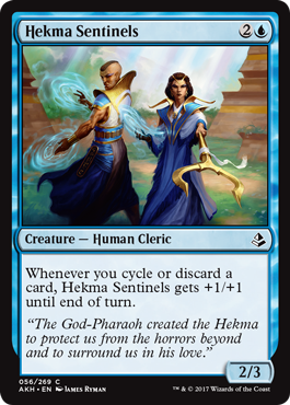 Hekma Sentinels (Amonkhet) Near Mint - Nick Nack's Full Frontal Attack