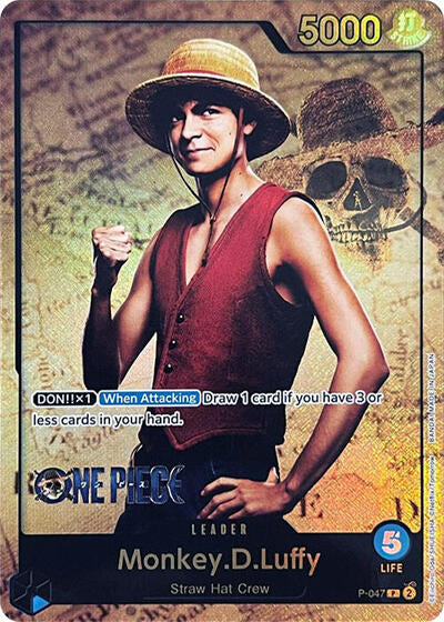 Monkey.D.Luffy (047) (Premium Card Collection -Live Action Edition-) (One Piece Promotion Cards) Near Mint Foil