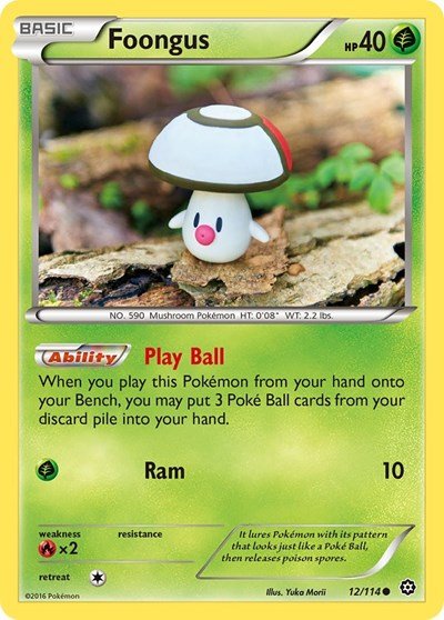 Foongus (XY - Steam Siege) Medium Play - Nick Nack's Full Frontal Attack