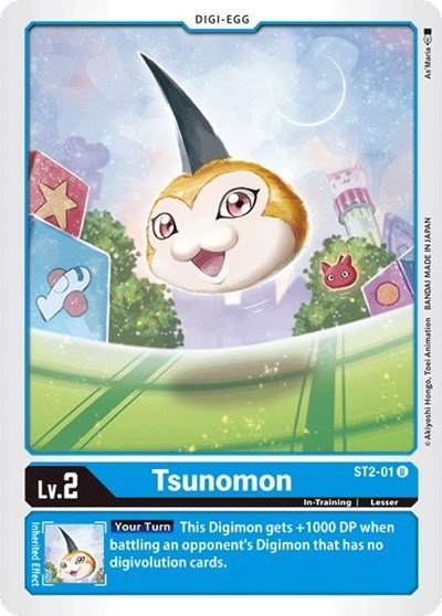 Tsunomon (Starter Deck 02: Cocytus Blue) Near Mint - Nick Nack's Full Frontal Attack