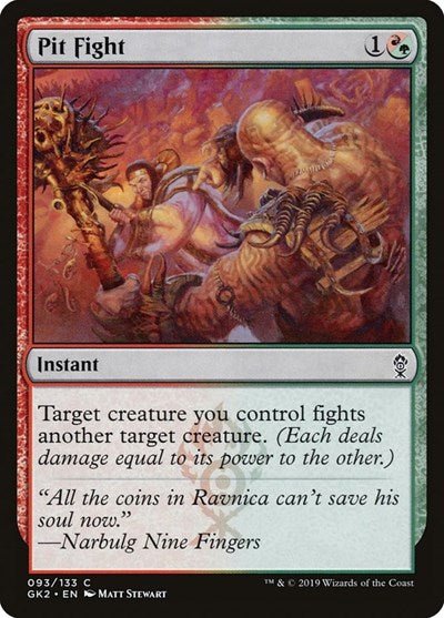 Pit Fight (Ravnica Allegiance: Guild Kits) Near Mint - Nick Nack's Full Frontal Attack