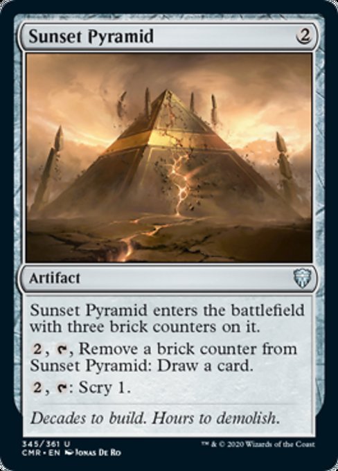 Sunset Pyramid (Commander Legends) Near Mint - Nick Nack's Full Frontal Attack