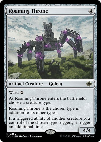 Roaming Throne (The Lost Caverns of Ixalan) Near Mint - Nick Nack's Full Frontal Attack