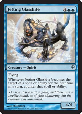 Jetting Glasskite (Conspiracy) Near Mint - Nick Nack's Full Frontal Attack