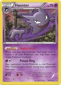 Haunter (XY - BREAKthrough) Medium Play - Nick Nack's Full Frontal Attack