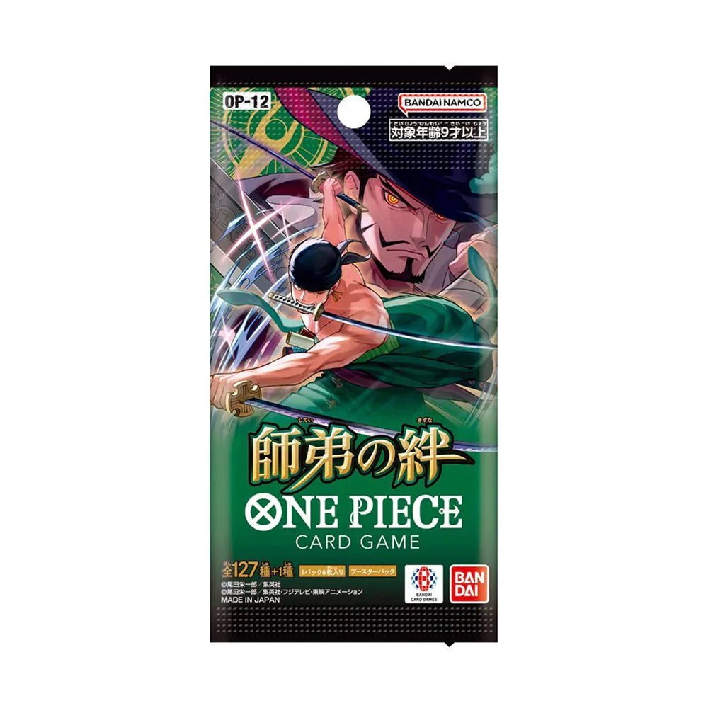 One Piece TCG - OP-12 Legacy of the Master Japanese (1 Booster Pack) - Nick Nack's Full Frontal Attack