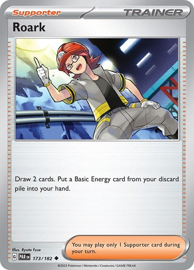 Roark (Scarlet and Violet: Paradox Rift) Near Mint - Nick Nack's Full Frontal Attack