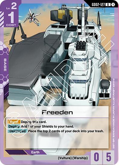 Freeden (Dual Impact) Near Mint - Nick Nack's Full Frontal Attack