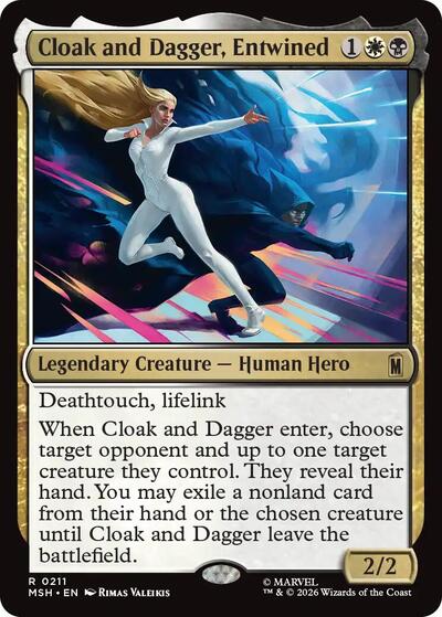 Cloak and Dagger, Entwined (Marvel Super Heroes) Near Mint - Nick Nack's Full Frontal Attack