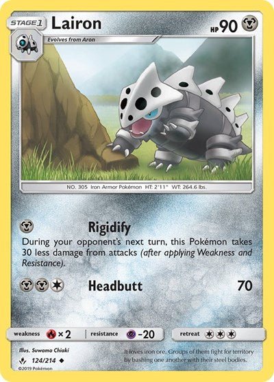 Lairon (SM - Unbroken Bonds) Near Mint - Nick Nack's Full Frontal Attack