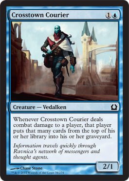 Crosstown Courier (Return to Ravnica) Near Mint - Nick Nack's Full Frontal Attack
