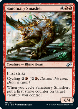 Sanctuary Smasher (Ikoria: Lair of Behemoths) Near Mint - Nick Nack's Full Frontal Attack