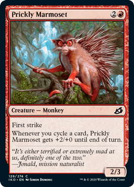 Prickly Marmoset (Ikoria: Lair of Behemoths) Near Mint - Nick Nack's Full Frontal Attack
