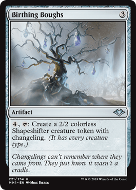 Birthing Boughs (Modern Horizons) Near Mint Foil - Nick Nack's Full Frontal Attack