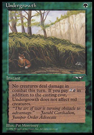 Undergrowth (Fox) (Alliances) Light Play - Nick Nack's Full Frontal Attack