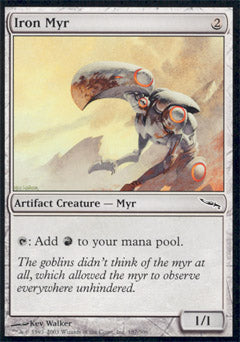 Iron Myr (Mirrodin) Medium Play