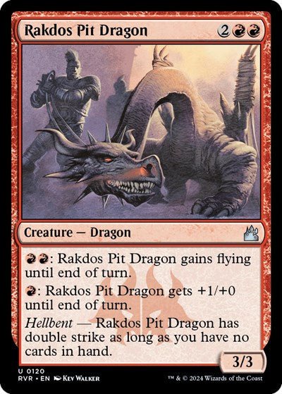 Rakdos Pit Dragon (Ravnica Remastered) Near Mint - Nick Nack's Full Frontal Attack