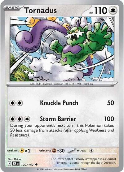 Tornadus (SV07: Stellar Crown) Near Mint
