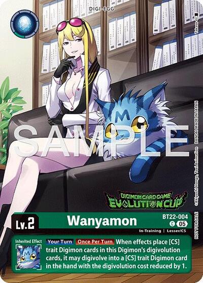 Wanyamon (Evolution Cup 2026 Vol. 2) (Cyber Eden) Near Mint Foil
