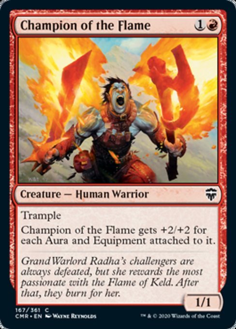 Champion of the Flame (Commander Legends) Near Mint - Nick Nack's Full Frontal Attack