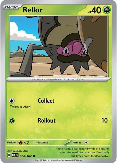 Rellor (SV10: Destined Rivals) Near Mint - Nick Nack's Full Frontal Attack