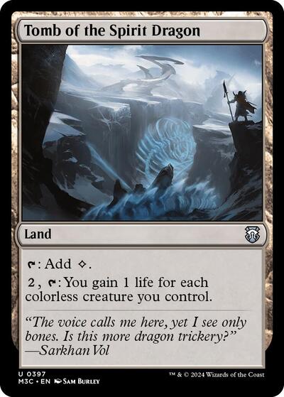 Tomb of the Spirit Dragon (Commander: Modern Horizons 3) Near Mint - Nick Nack's Full Frontal Attack