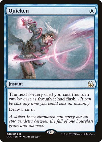 Quicken (Duel Decks: Mind vs Might) Near Mint - Nick Nack's Full Frontal Attack