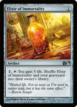 Elixir of Immortality (Magic 2013 Core Set) Light Play
