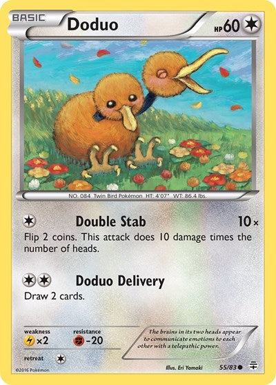 Doduo (Generations) Near Mint Reverse Holofoil