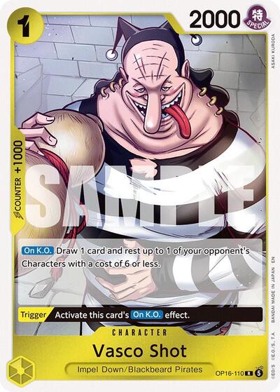 Vasco Shot (The Time of Battle) Near Mint Foil