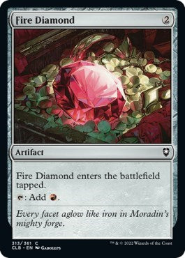 Fire Diamond (Commander Legends: Battle for Baldur's Gate) Near Mint Foil