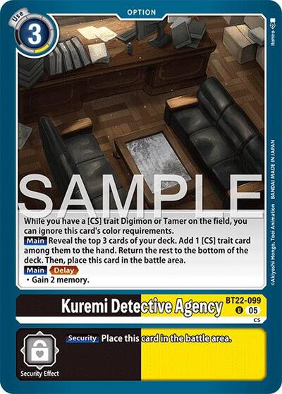 Kuremi Detective Agency (Cyber Eden) Near Mint - Nick Nack's Full Frontal Attack