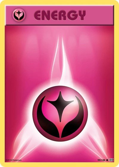 Fairy Energy (XY - Evolutions) Near Mint Reverse Holofoil - Nick Nack's Full Frontal Attack