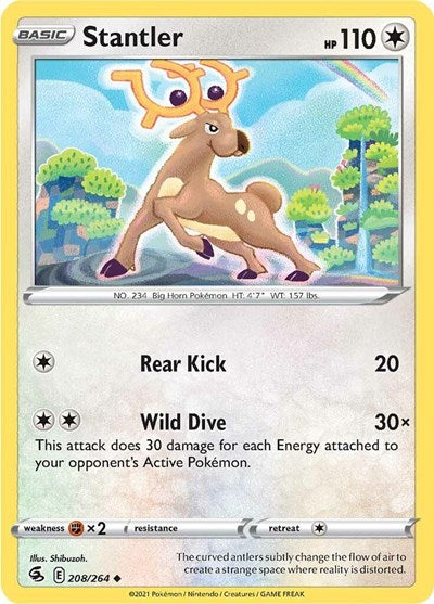 Stantler (SWSH08: Fusion Strike) Near Mint