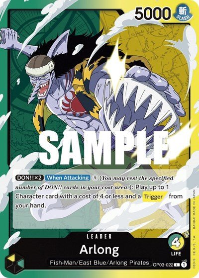 Arlong (Pillars of Strength) Near Mint - Nick Nack's Full Frontal Attack