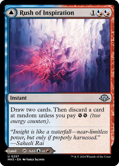 Rush of Inspiration (Modern Horizons 3) Near Mint - Nick Nack's Full Frontal Attack